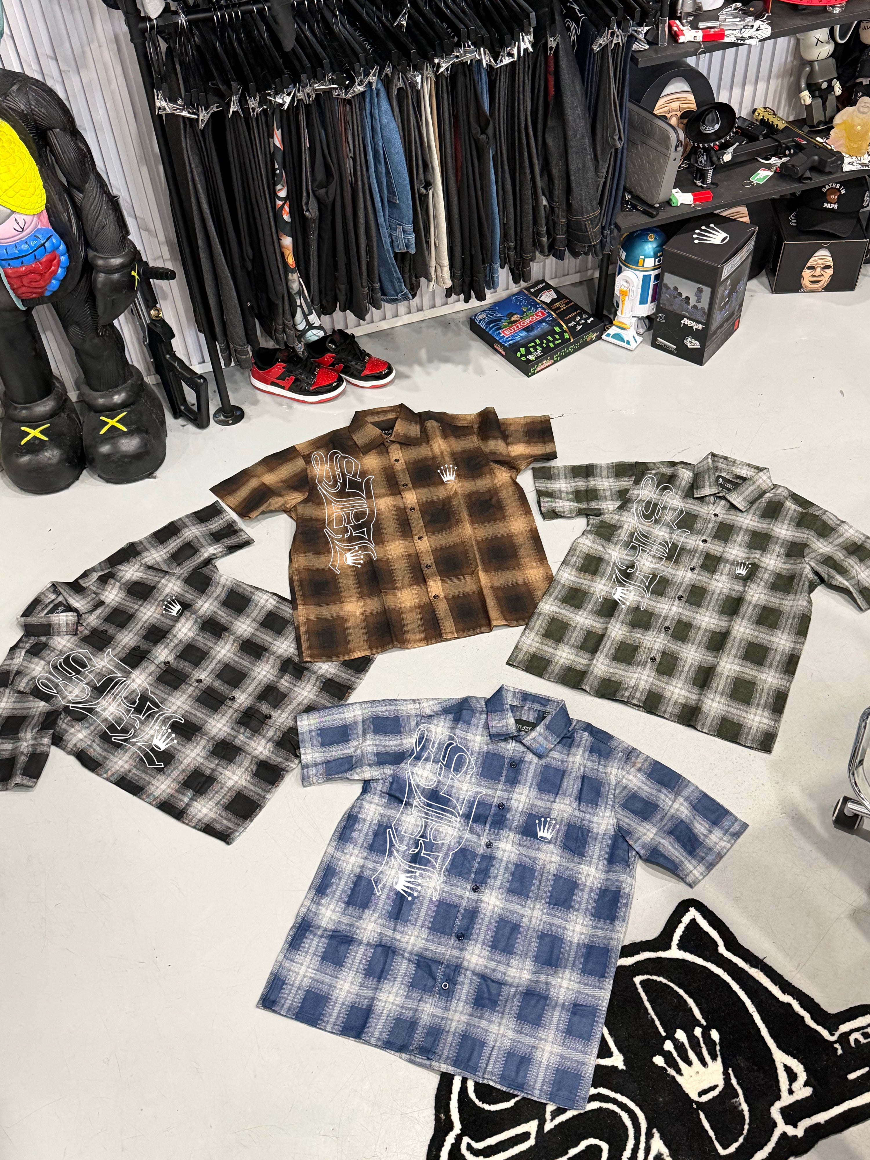 SDL SHORT SLEEVE FLANNEL