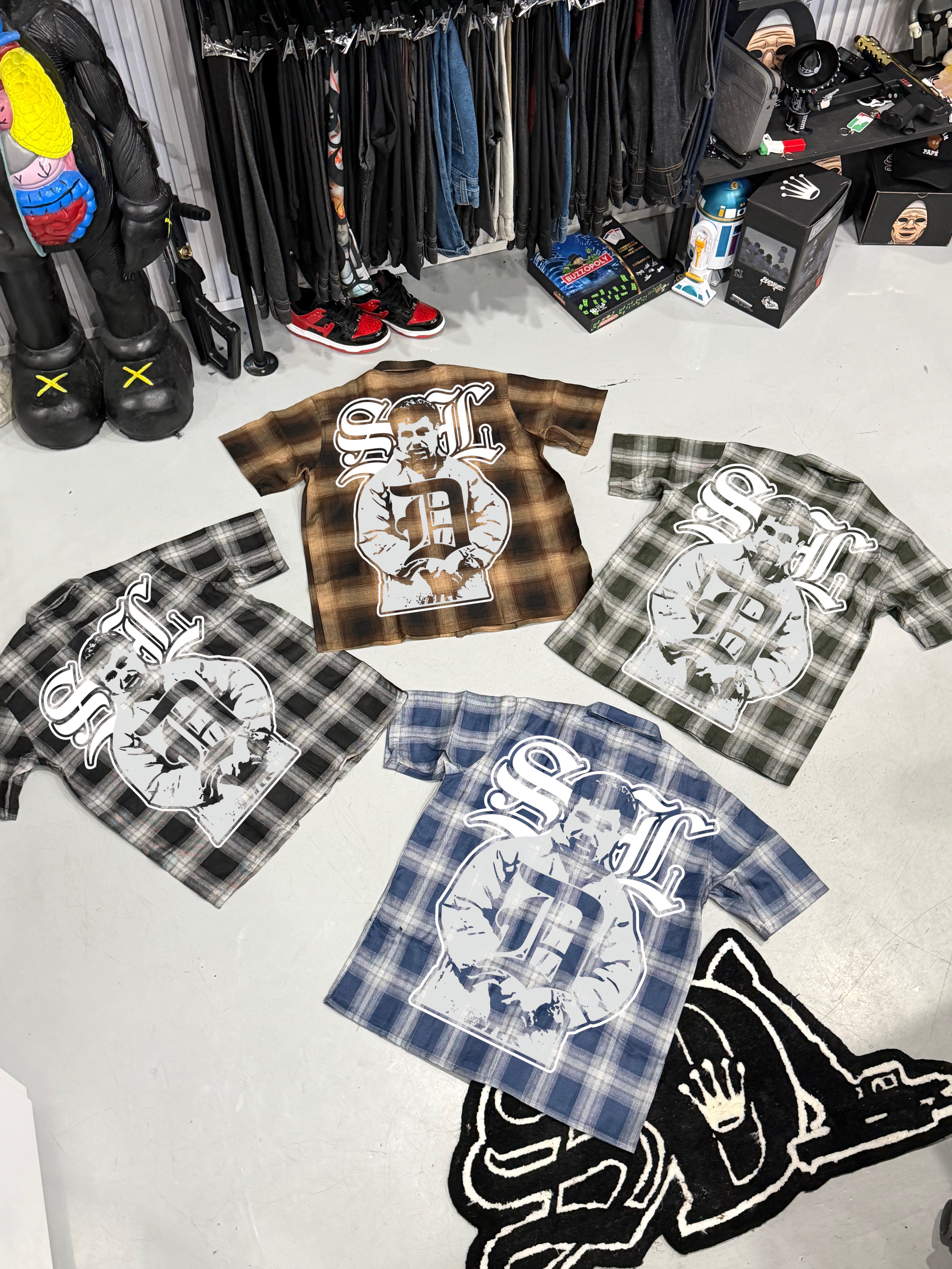 SDL SHORT SLEEVE FLANNEL