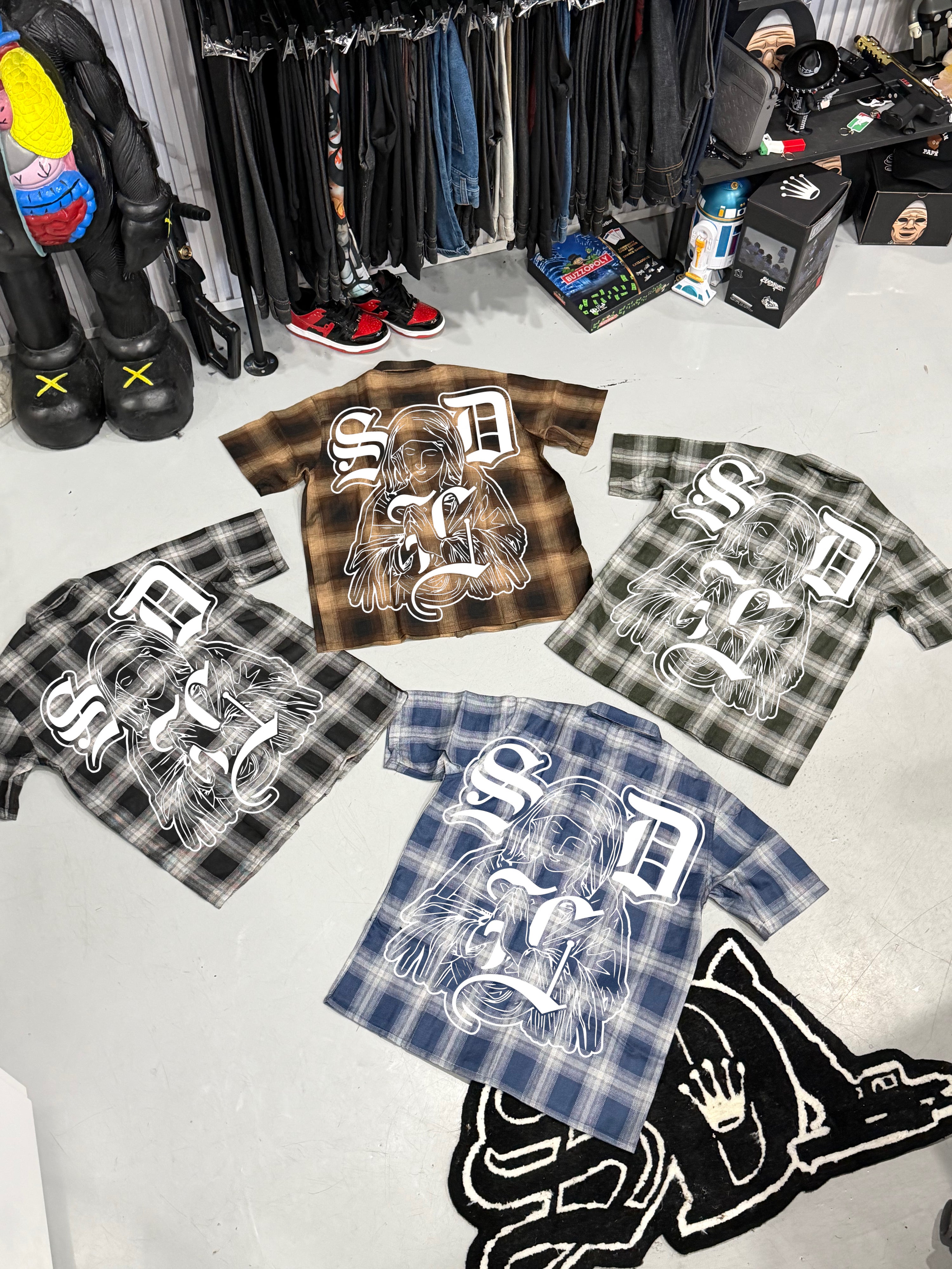 SDL SHORT SLEEVE FLANNEL