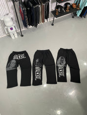 SDL BLK SWEATPANTS